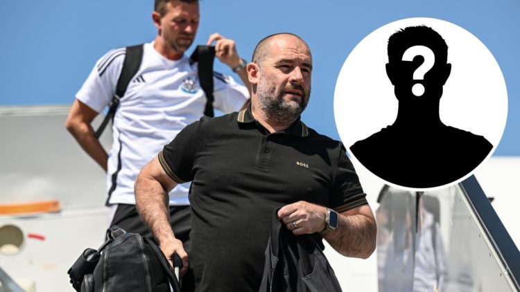 Newcastle United Sporting Director Paul Mitchell arrives at the Nuremberg airport for the Pre Season Friendly trip to the Adidas HomeGroup Training...