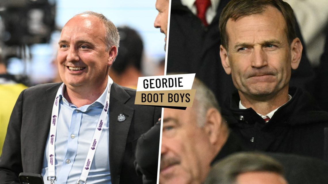 Split image of Newcastle United CEO Darren Eales and former sporting director Dan Ashworth.