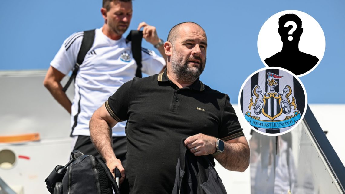 Newcastle United Sporting Director Paul Mitchell arrives at the Nuremberg airport for the Pre Season Friendly trip to the Adidas HomeGroup Training...