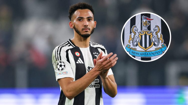 Lloyd Kelly of Juventus seen in action during the UEFA Champions League match between Juventus and PSV Eindhoven at Juventus Stadium. Inset: The Ne...