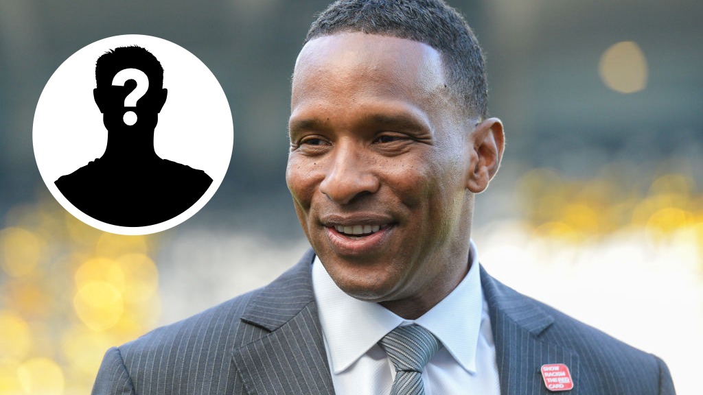 Former Newcastle United goakeeper Shaka Hislop speaking as a pundit.