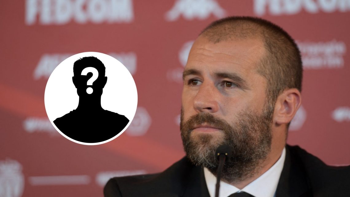 Paul Mitchell during a press conference with Monaco, mystery player