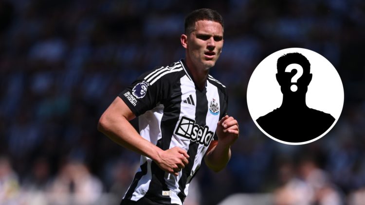Sven Botman playing for Newcastle United.