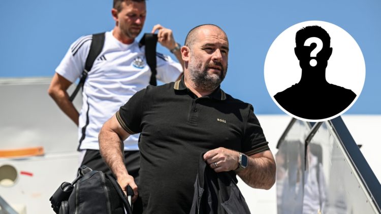 Newcastle United Sporting Director Paul Mitchell arrives at the Nuremberg airport for the Pre Season Friendly trip to the Adidas HomeGroup Training...
