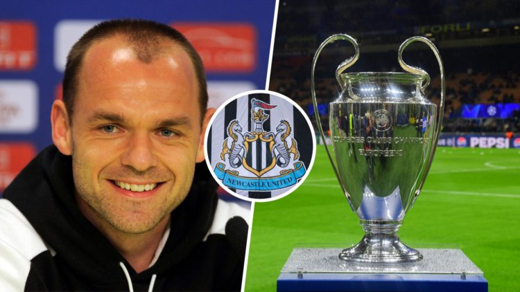 Danny Murphy smiles during the Fulham press conference ahead of the UEFA Europa League final match against Atletico Madrid. A general view of the U...