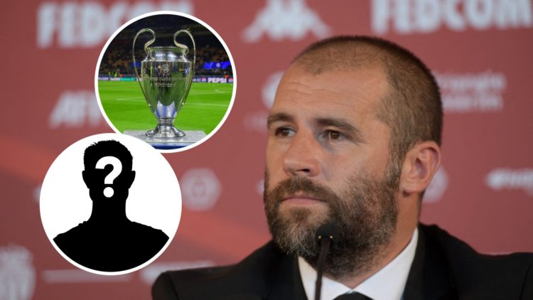 Paul Mitchell, sporting director of French L1 football club AS Monaco gives a press conference during the official presentation of the club's new c...
