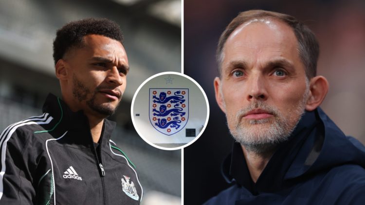 Jacob Murphy arrives at St James' Park, Thomas Tuchel managing England, England national team badge at Wembley
