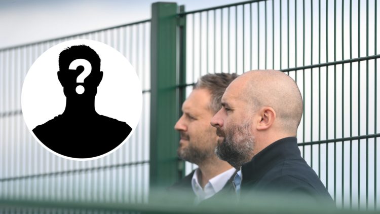 Newcastle United sporting director Paul Mitchell observes NUFC Women's training session. Inset: A mystery player