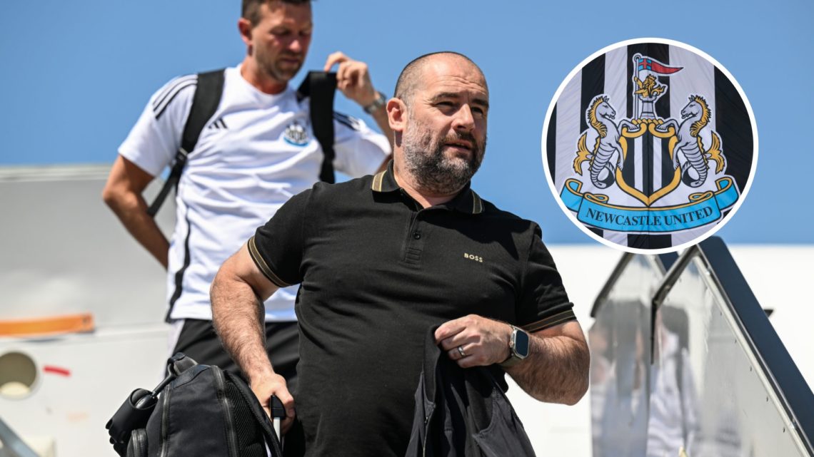 Newcastle United Sporting Director Paul Mitchell arrives at the Nuremberg airport for the Pre Season Friendly trip to the Adidas HomeGroup Training...