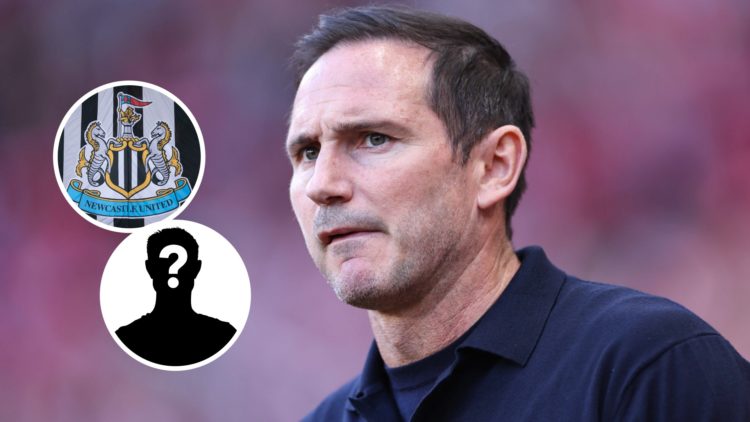 Frank Lampard managing Coventry City in the playoffs, Newcastle United badge, mystery player