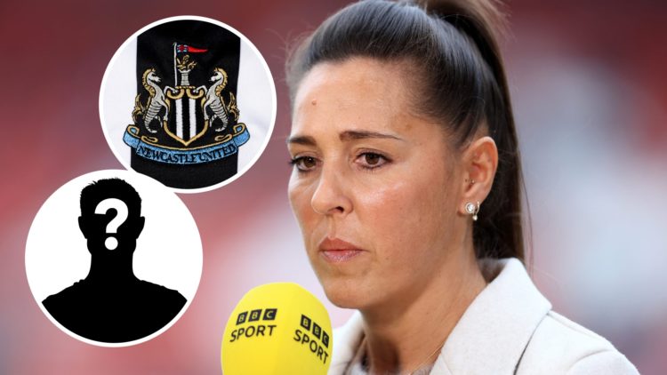 Fara Williams, BBC Sport Pundit, looks on prior to the Barclays Women's Super League match between Liverpool and Chelsea at The St Helens Stadium. ...