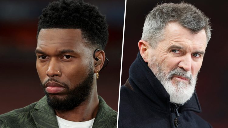 Daniel Sturridge on punditry duty, Roy Keane on punditry duty