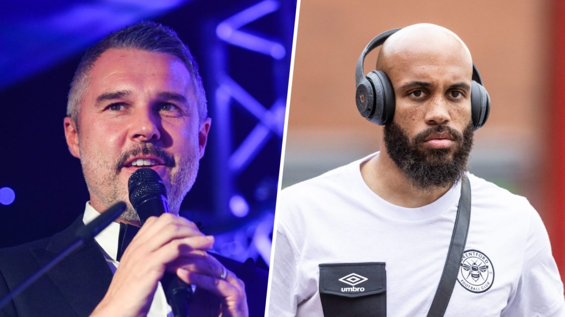 Pete Graves speaks at an event, Bryan Mbeumo arrives ahead of playing for Brentford
