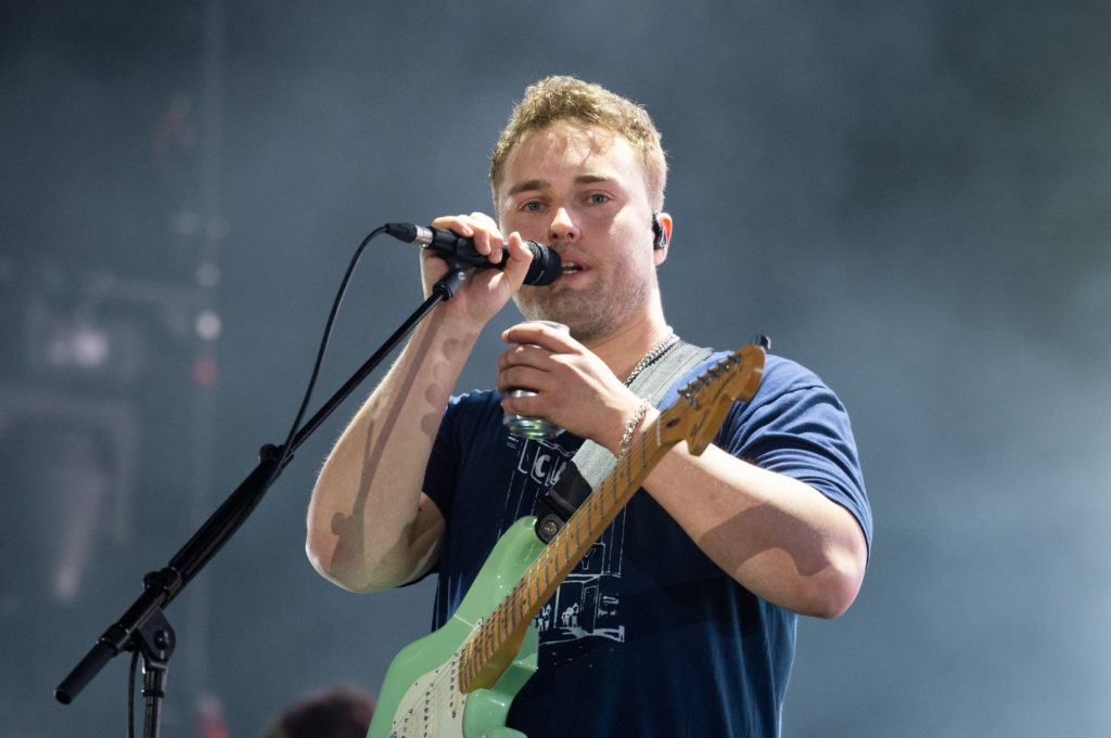 Sam Fender performs at BBC Radio 1's Big Weekend at Sefton Park in Liverpool.