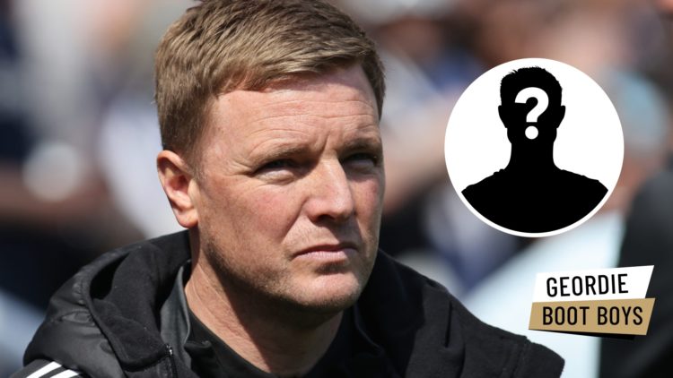 Newcastle United given golden opportunity to beat UEFA rules as 23-year veteran suddenly becomes available. Inset: a mystery player and the Geordie...