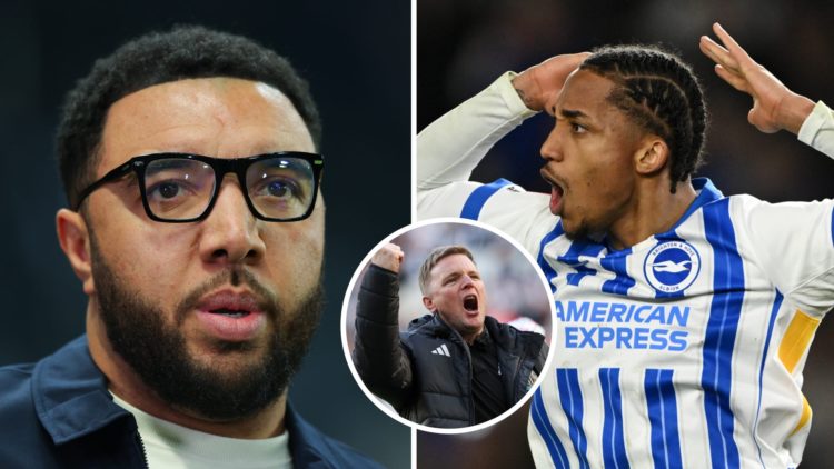 Troy Deeney doing punditry, Joao Pedro celebrates scoring for Brighton, Newcastle United manager Eddie Howe celebrates