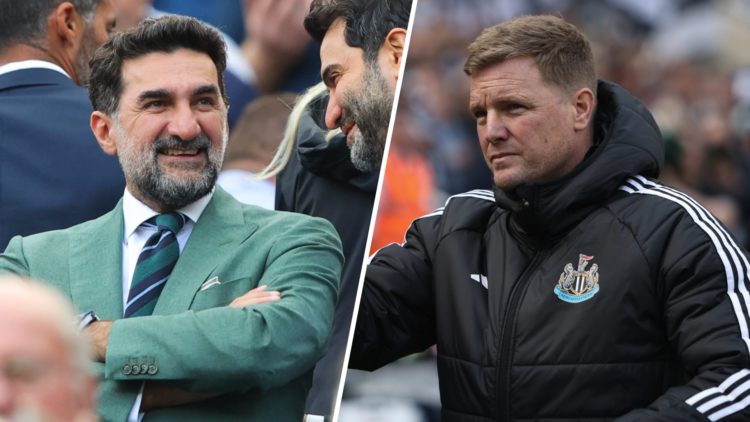 Yasir Al-Rumayyan, non-executive chairman of Newcastle United, during the Premier League match between Newcastle United and Manchester City. Newcas...