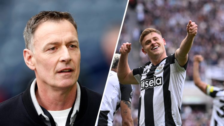 Chris Sutton, former professional footballer and football pundit before the Scottish Cup Semi Final match between Rangers and Celtic. Harvey Barnes...