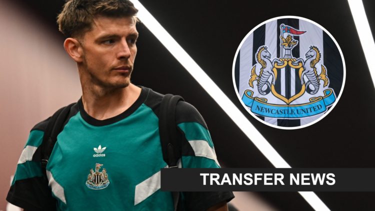 Newcastle United Goalkeeper Nick Pope arrives for the Premier League match between Aston Villa FC and Newcastle United FC. Inset: the Newcastle Uni...