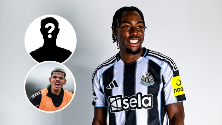 Anthony Elanga unveiled as a Newcastle United player, Will Osula in Newcastle United training, mystery player