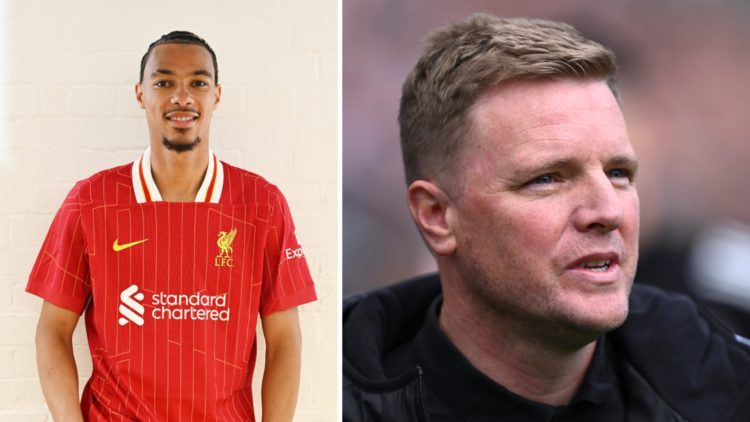 Hugo Ekitike is unveiled as a Liverpool player, Eddie Howe managing Newcastle United