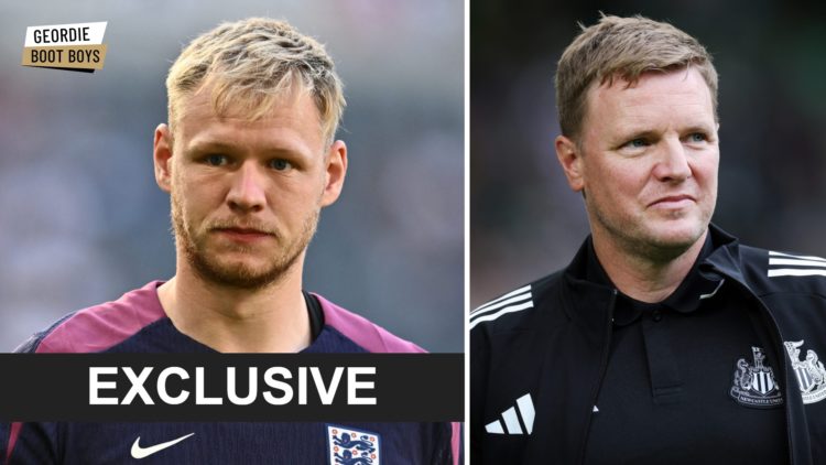 Aaron Ramsdale warms up for England, Eddie Howe managing Newcastle United in pre-season