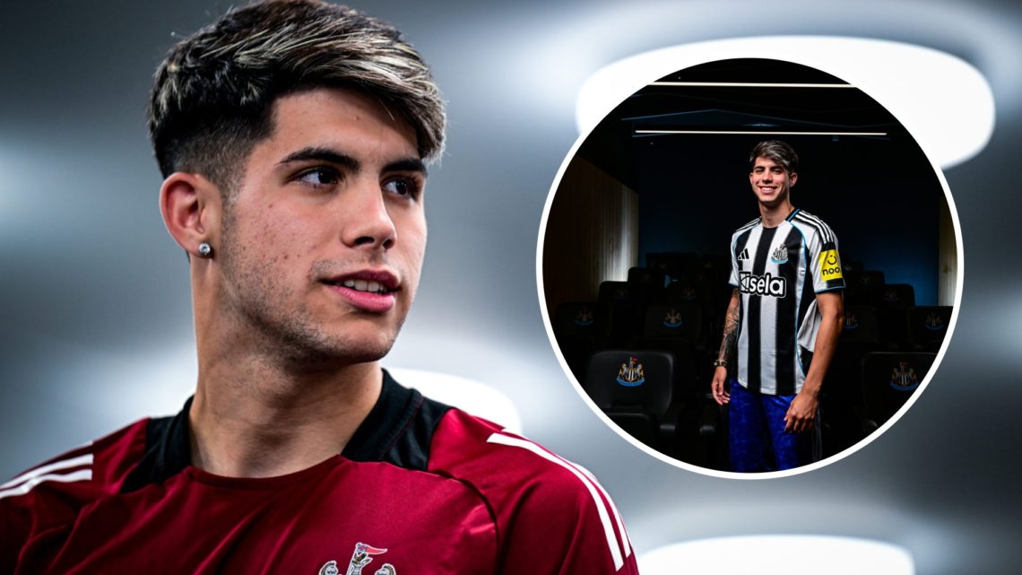 Antonio Cordero completes his Newcastle United medical, Antonio Cordero is unveiled as a Newcastle United player