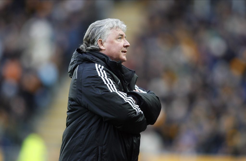 Joe Kinnear managing Newcastle United.