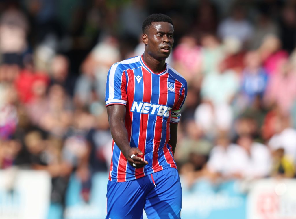 Crystal Palace defender Marc Guehi during a pre-season friendly against Augsburg.