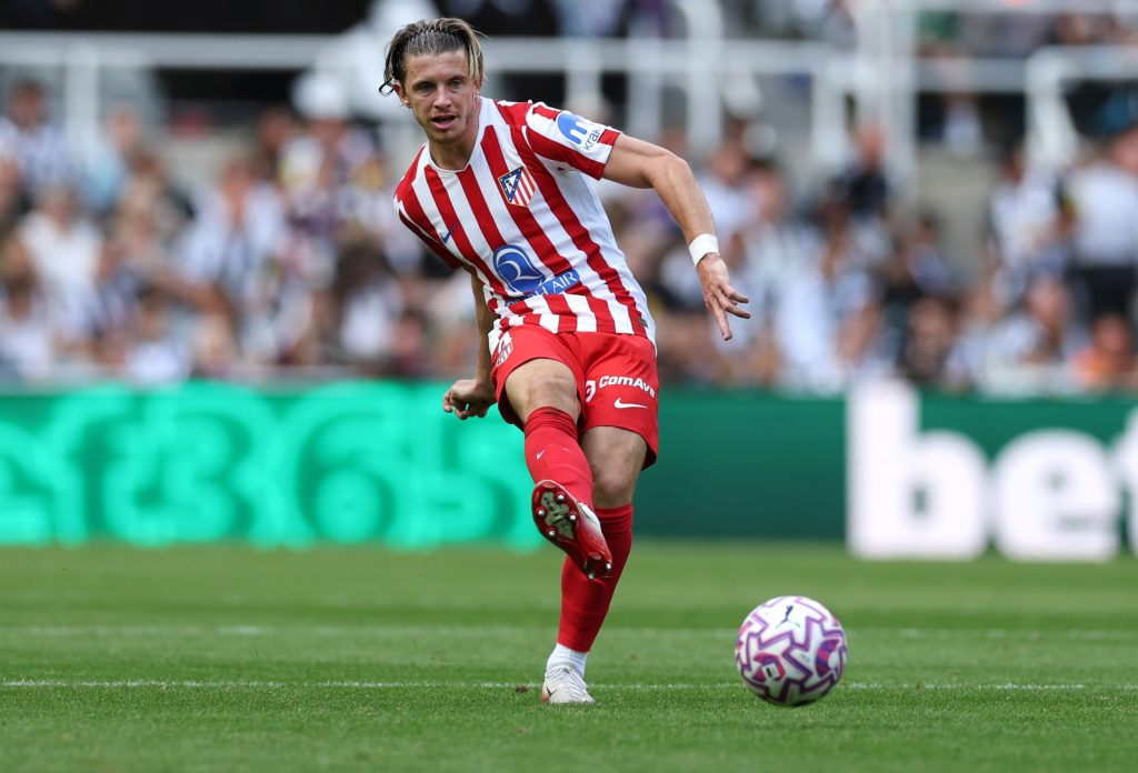 Conor Gallagher during a pre-season game between Newcastle United and Atletico Madrid.
