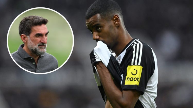 Newcastle United chairman Yasir Al-Rumayyan. Alexander Isak.