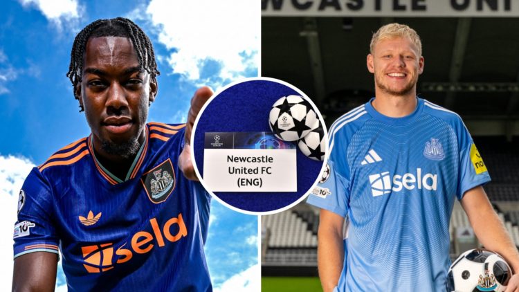 Anthony Elanga signs for Newcastle United, Aaron Ramsdale signs for Newcastle United, Newcastle's ball in the Champions League draw.