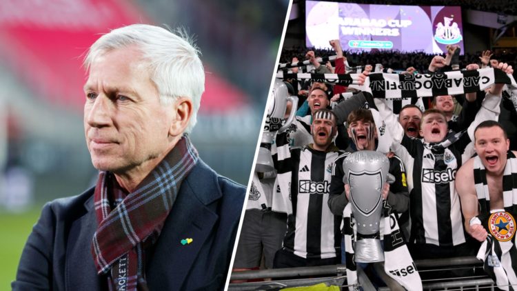 Former Newcastle United manager Alan Pardew working in Holland, Newcastle United fans celebrate at Wembley after winning the Carabao Cup