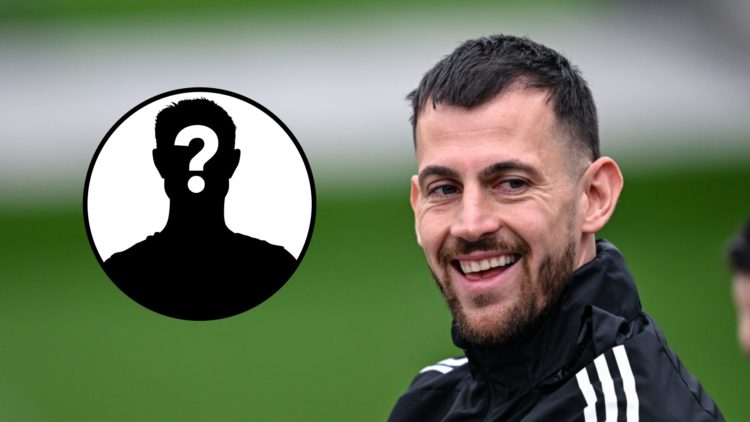 Martin Dubravka in Newcastle United training, mystery player