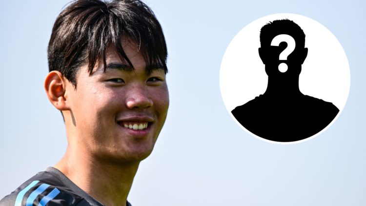 Park Seung-soo during a Newcastle United training session.
