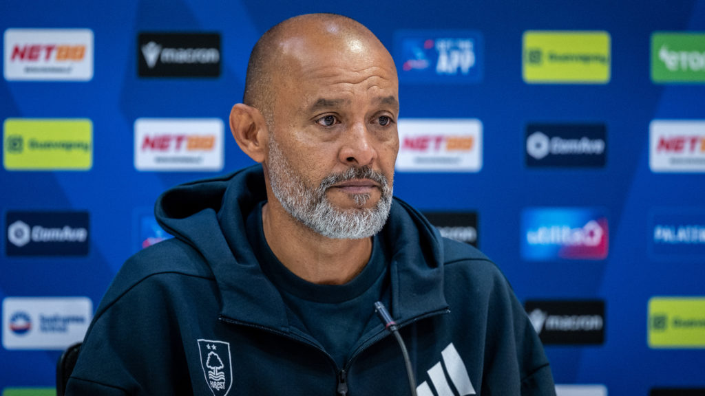 Nuno Espirito Santo speaks to the media before Crystal Palace vs Nottingham Forest.