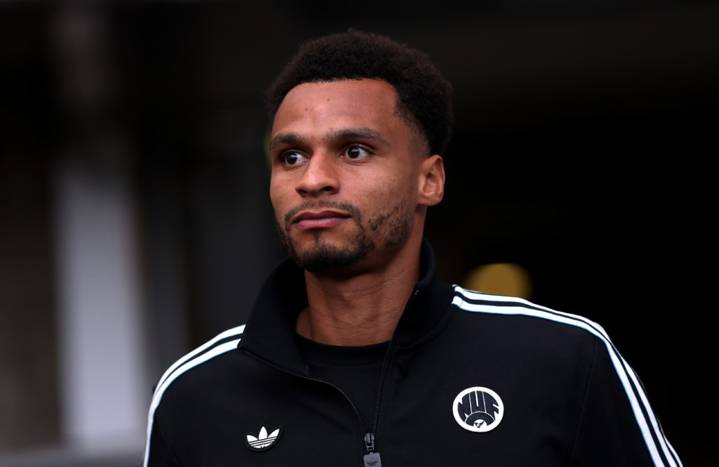 Jacob Murphy arrives for Newcastle United's Champions League game against Barcelona at St James' Park.