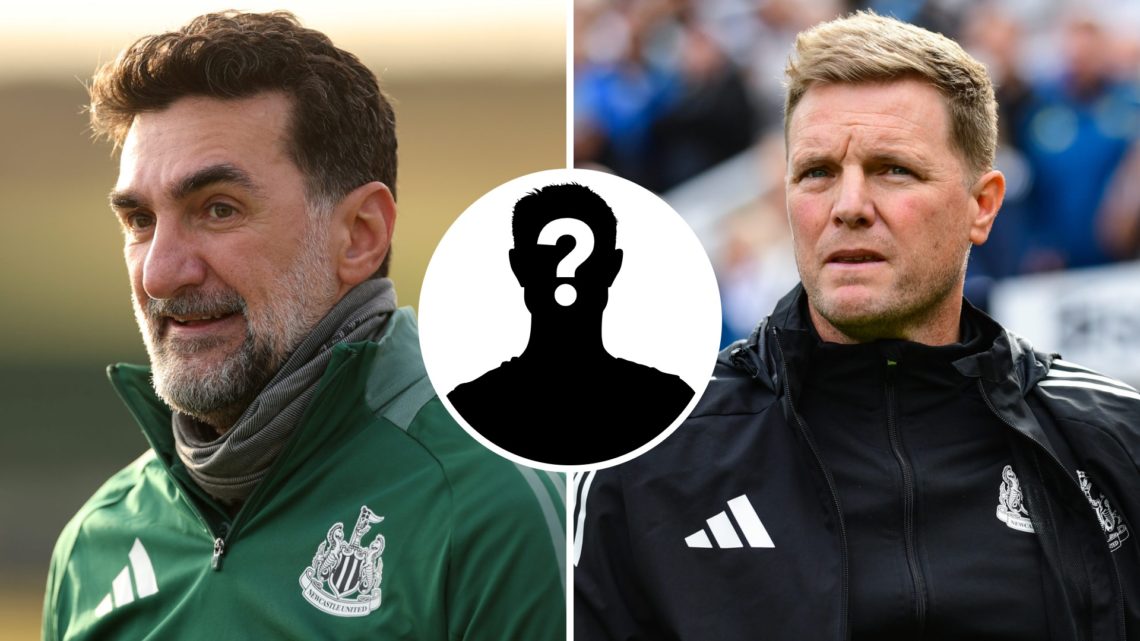 Yasir Al-Rumayyan. Newcastle United manager Eddie Howe.