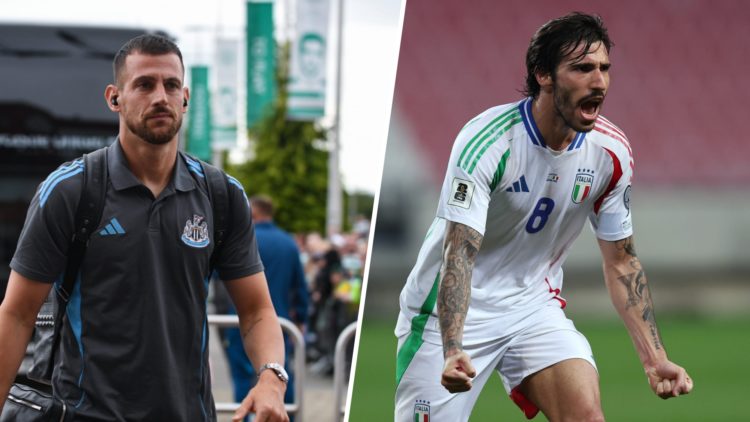 Martin Dubravka arrives in Glasgow ahead of Newcastle United's pre-season friendly against Celtic. Sandro Tonali celebrates scoring for Italy again...