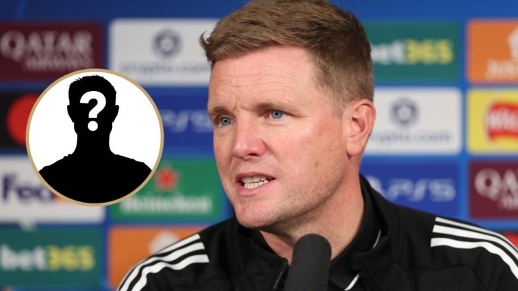 Eddie Howe speaks to the media ahead of Newcastle United vs Barcelona, mystery player.
