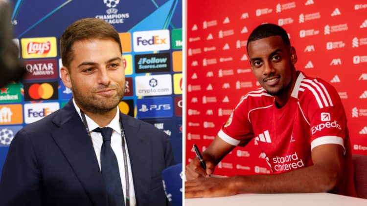 Newcastle United co-owner Jamie Reuben speaks to the media, Alexander Isak signs for Liverpool.