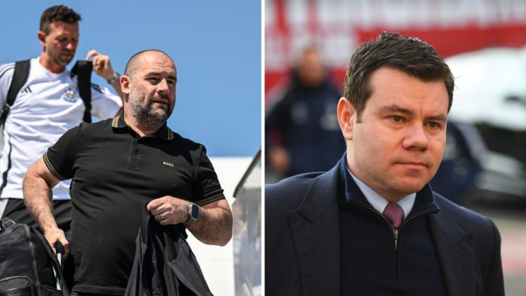 Paul Mitchell arrives for Newcastle United's pre-season training camp in Germany, Ross Wilson arrives to watch Nottingham Forest play.