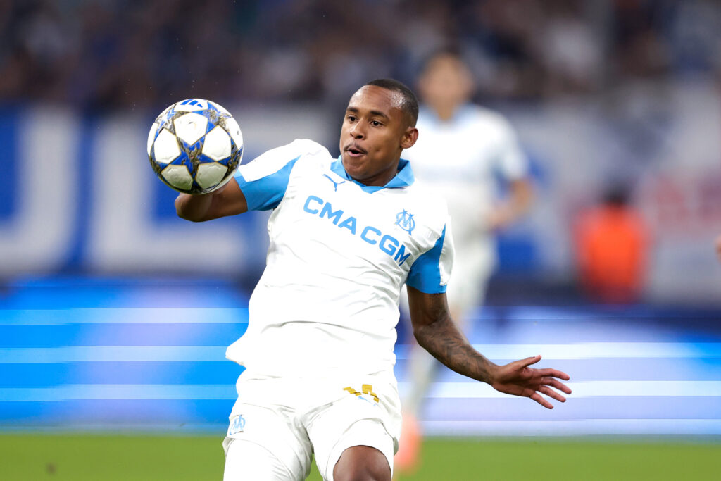 Marseille winger Igor Paixao in action against Ajax.