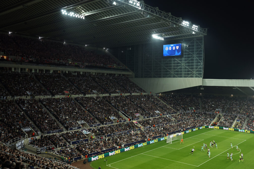 General view of St. James' Park.