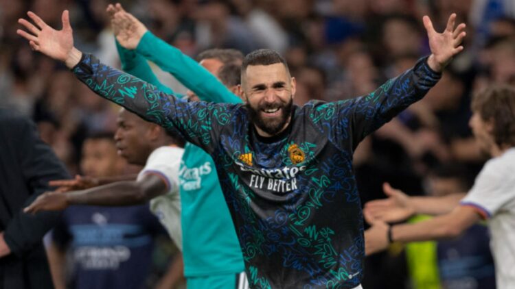 Former Real Madrid striker Karim Benzema