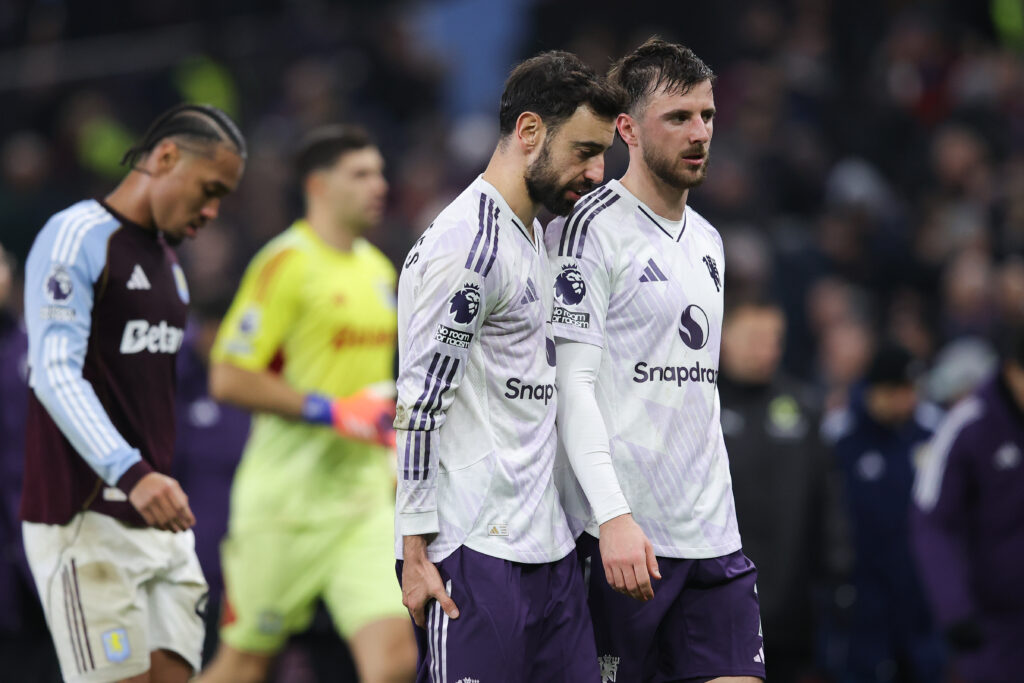 Aston Villa v Manchester United - Premier League