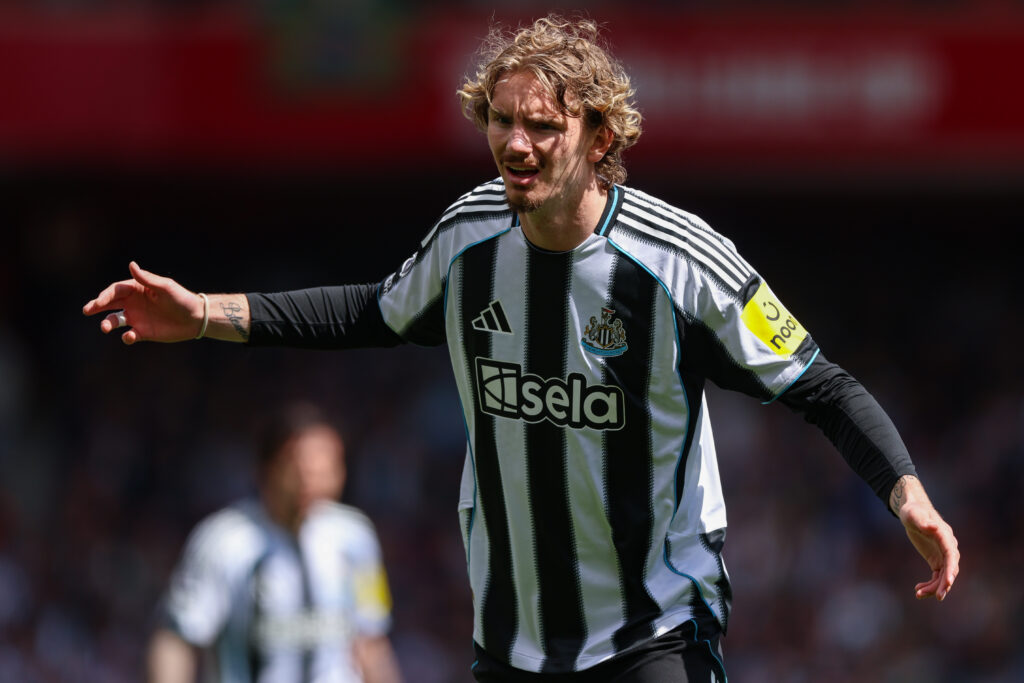 Nick Woltemade during Nottingham Forest vs Newcastle United.